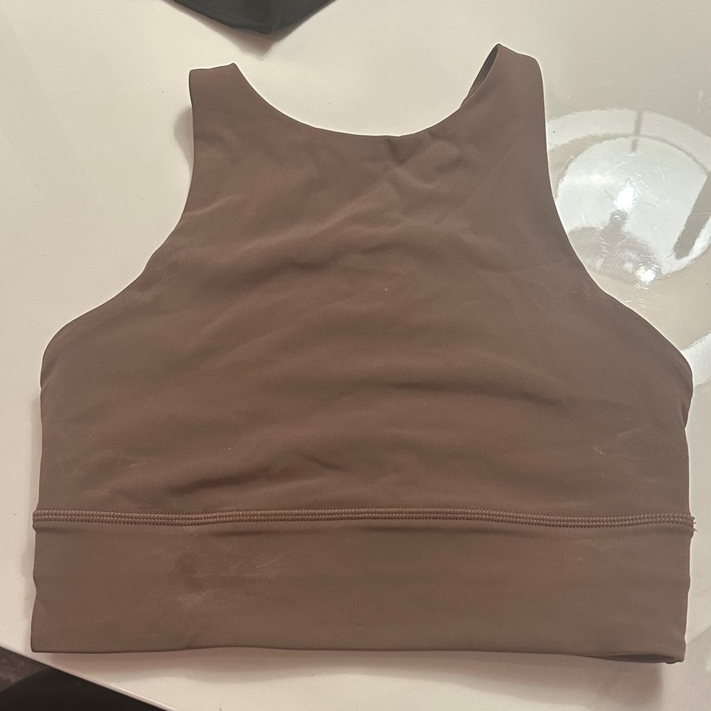 lululemon athletica Brown Sports Bra